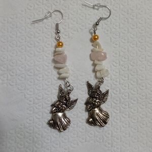 Angel earrings